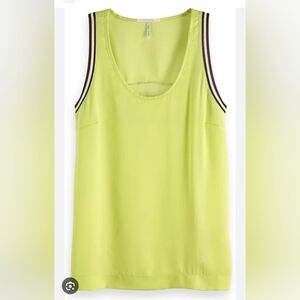 Scotch & Soda Neon Green Tank Top